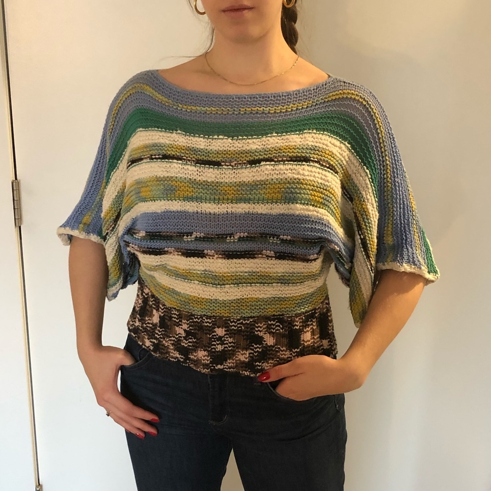 Boho Kimono Sleeve Sweater